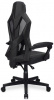 Кресло игровое Оклик - 121G черный сиденье черный искусст.кожа/сетка с подголов. крестов. пластик черный