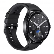 Часы наручные Xiaomi Смарт-часы Xiaomi Watch 2 Pro -Bluetooth® Black Case with Black Fluororubber Strap M2234W1 (BHR7211GL)