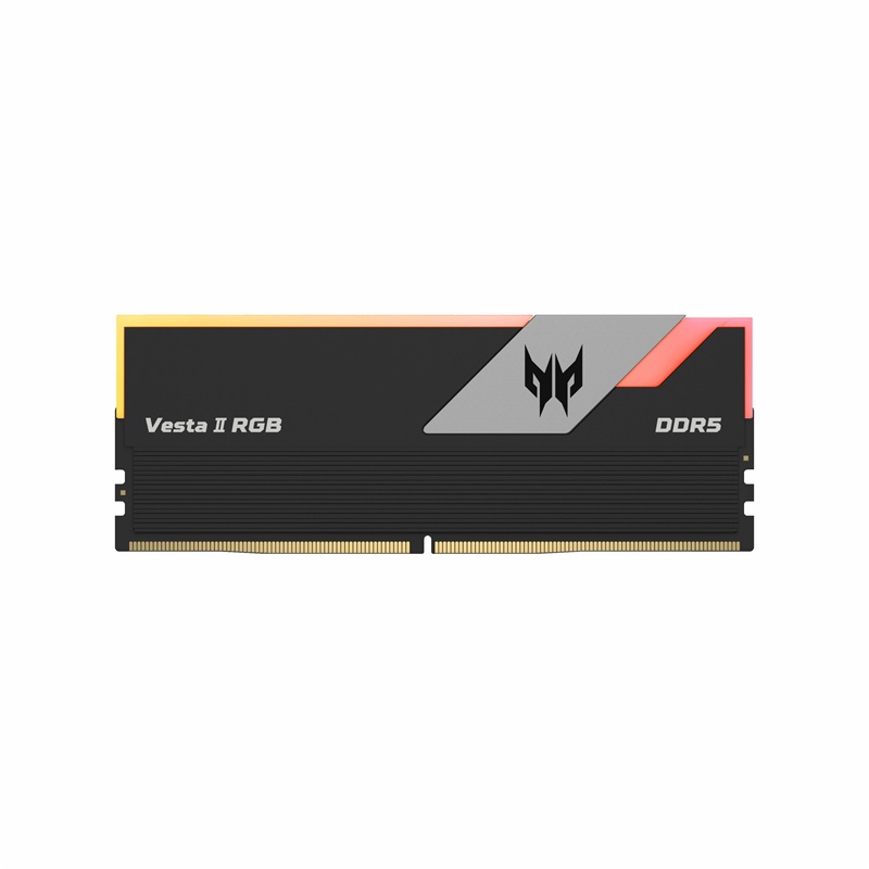 Модуль памяти DDR5 Acer Predator Vesta II RGB 32Gb (2x16) 6000Mhz CL32 (32-38-38-76) 1.35V Black