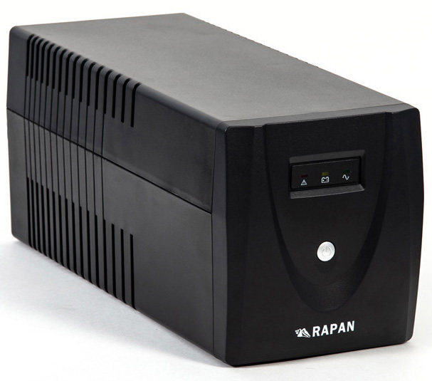 Интерактивный источник питания Delta RAPAN-UPS 1000 220В 1000ВА/600Вт, черный 