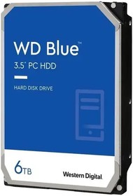 Жесткий диск WD SATA-III 6TB WD60EZAX Blue (5400rpm) 256Mb 3.5
