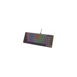 Клавиатура Оклик K615X механическая черный/серебристый USB Multimedia for gamer LED (1934413)