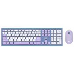 Клавиатура + мышь Acer OCC200 (ZL.ACCEE.003), фиолетовый