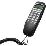 Телефон проводной Ritmix RT-010 черный