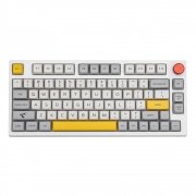 TH80 Pro Keyboard Gateron Pro 2.0 Yellow White Enlightment