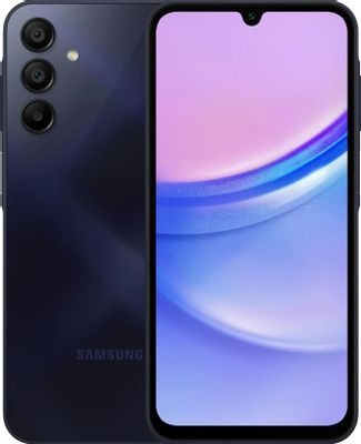 Смартфон Samsung SM-A155F Galaxy A15 256Gb 8Gb темно-синий моноблок 3G 4G 6.5