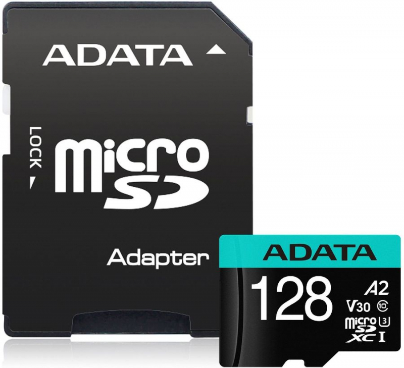 Карта памяти MICRO ADATA SDXC 128GB (AUSDX128GUI3V30SA2-RA1)