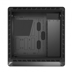 Корпус JONSBO UMX6SW Black без БП, боковые панели из закаленного стекла, mini-ITX, micro-ATX, ATX, черный