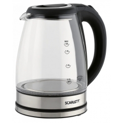 Чайник Scarlett SC-EK27G88 1800Вт, черный