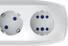 Сетевой фильтр Pilot PRO USB 3м (6 розеток) серый (коробка)