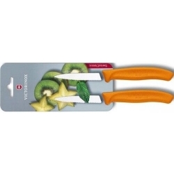 Набор ножей кухон. Victorinox Swiss Classic (6.7636.L119B) компл.:2шт оранжевый блистер