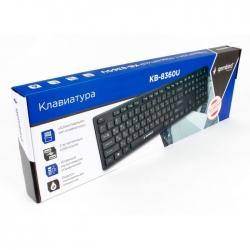 Клавиатура Gembird KB-8360U Шоколадный, USB, 104 клавиши, 2 usb-хаба (KB-8360U) (270142)