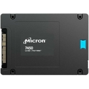 Micron 7450 PRO 15.36TB NVMe U.3 (15mm) PCIe NVMe Gen4 1x4 (v1.4) R6800/W5600MB/s 3D TLC MTTF 2М 1M/250K IOPS 28000TBW SSD Enterprise Solid State Drive, 1 year, OEM