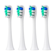 Сменные насадки для электрических зубных щеток Bitvae S2/S3 (4 шт) S2/S3 Heads GLOBAL, белые