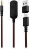 Наушники с микрофоном HyperX Cloud III черный/красный 1.2м мониторные оголовье (727A9AA)