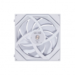 Комплект вентиляторов (3шт.) Lian Li  UNI FAN TL LED 120 White 120x124x28мм (PWM, ARGB, 200-2600 об/мин, 34dBa) / 12TL3W