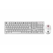 Клавиатура + мышка DEFENDER C-992 белый 45994