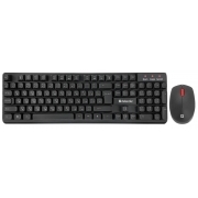 Клавиатура + мышка DEFENDER C-992 черный 45992