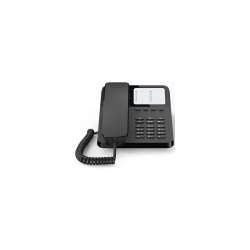 Телефон проводной Gigaset DESK400, черный