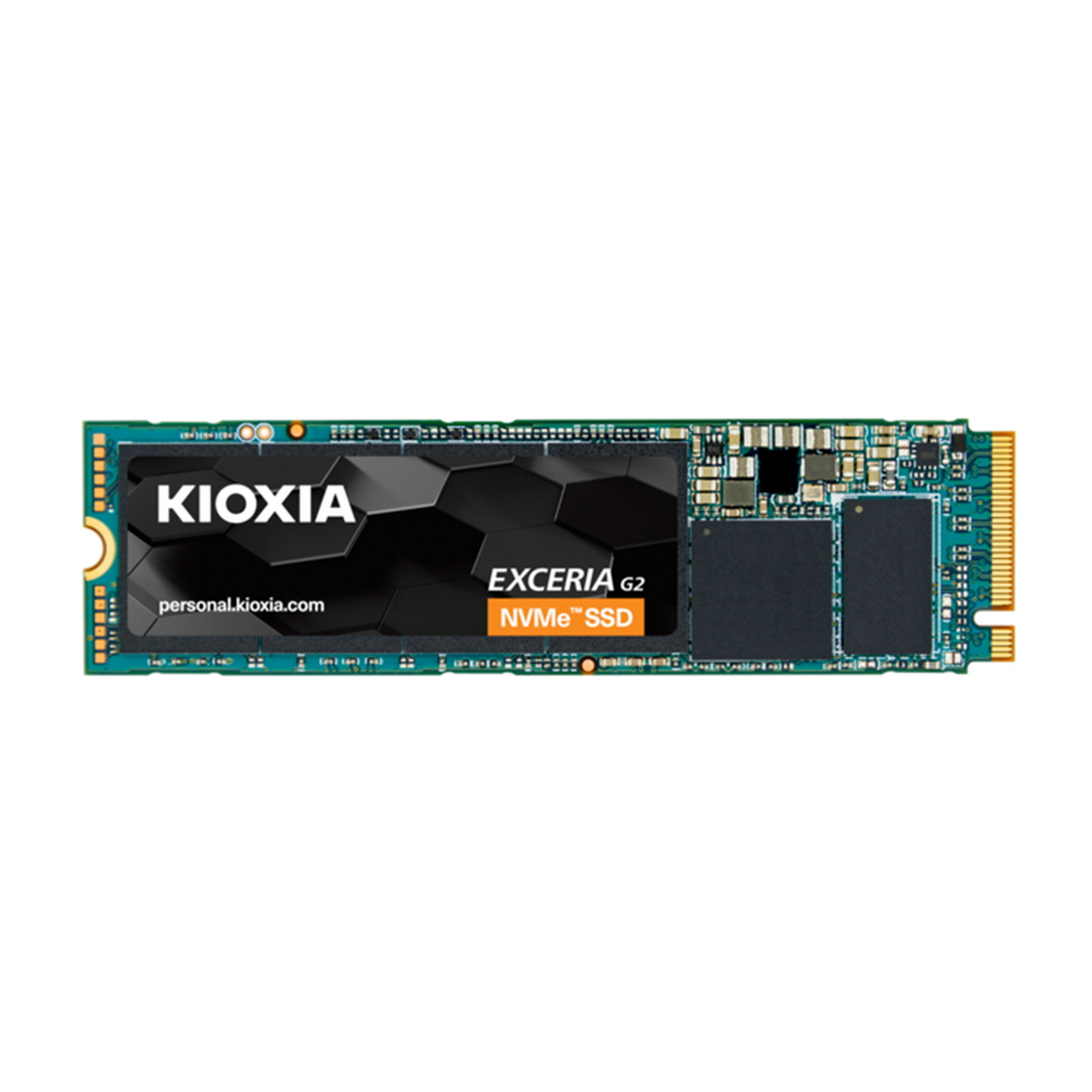 M.2 2280 500GB KIOXIA EXCERIA G2 Client SSD LRC20Z500GG8 LRC20Z500GG8 PCIe Gen3x4 with NVMe, 2100/1700, IOPS 400/400K, MTBF 1.5M, 3D TLC NAND, 200TBW, RTL