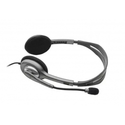 Наушники с микрофоном Logitech H111 серый (981-000588)