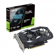 Видеокарта ASUS NVIDIA GeForce GTX 1650 DUAL-GTX1650-O4GD6-P-EVO 4ГБ Dual GDDR6 OC Ret