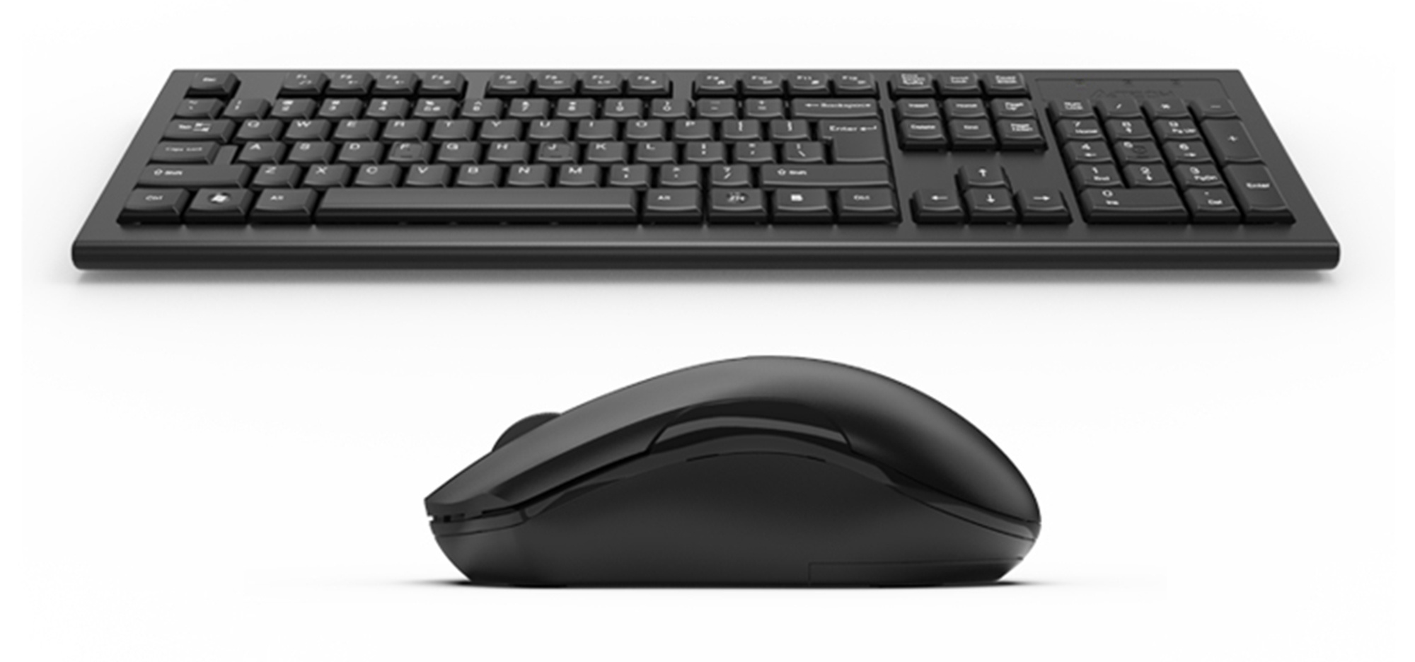 Клавиатура + мышь A4Tech 3000NS черный  