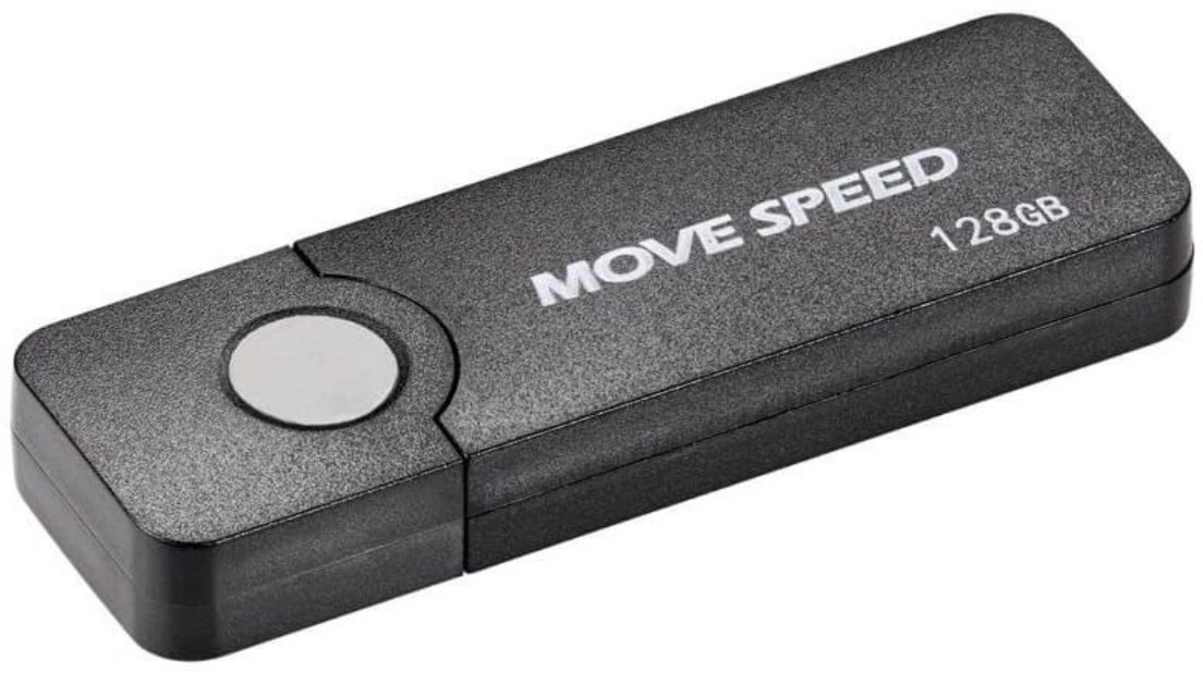 Флешка Move Speed USB 3.0 128GB черный (U2PKHWS3-128GB)