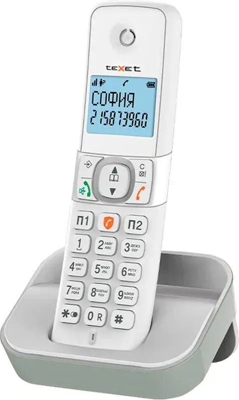 Радиотелефон TEXET TX-D5605A белый-серый 127221
