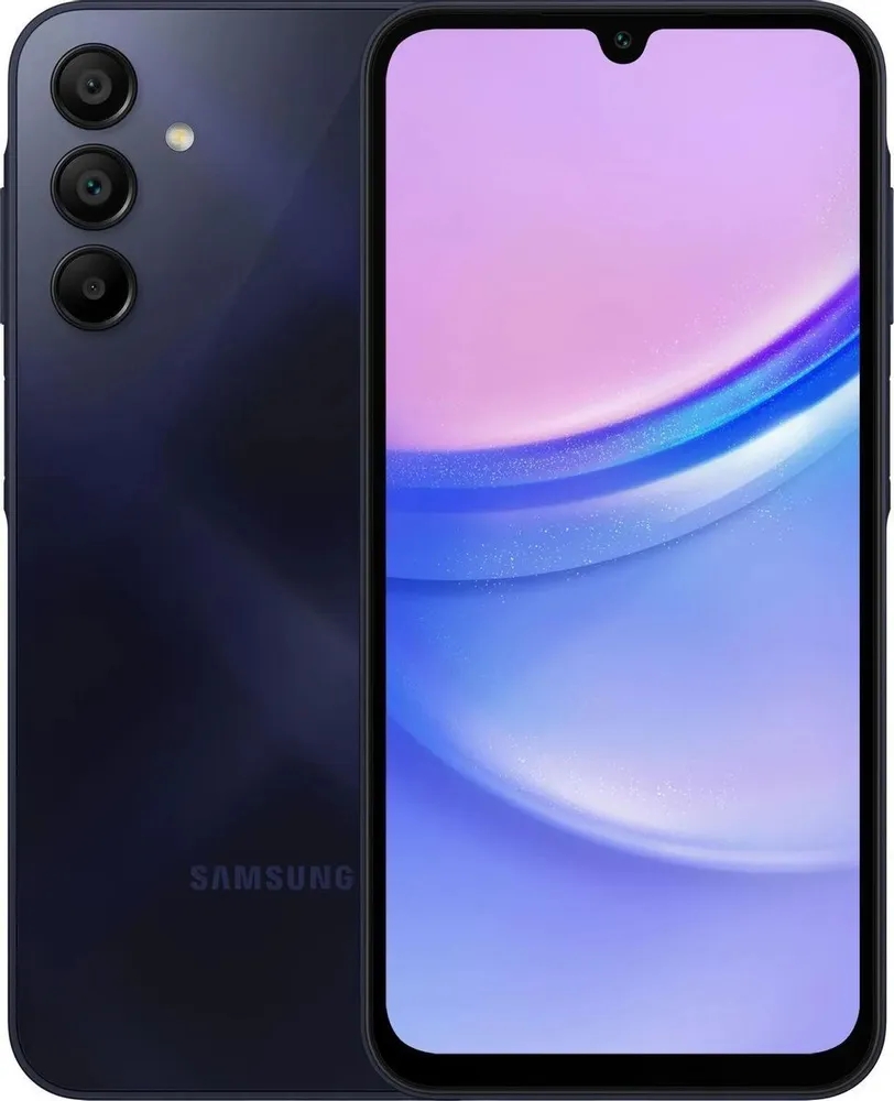 Смартфон Samsung GALAXY A15 6/128G темно-синий (SM-A155FZKGSKZ)