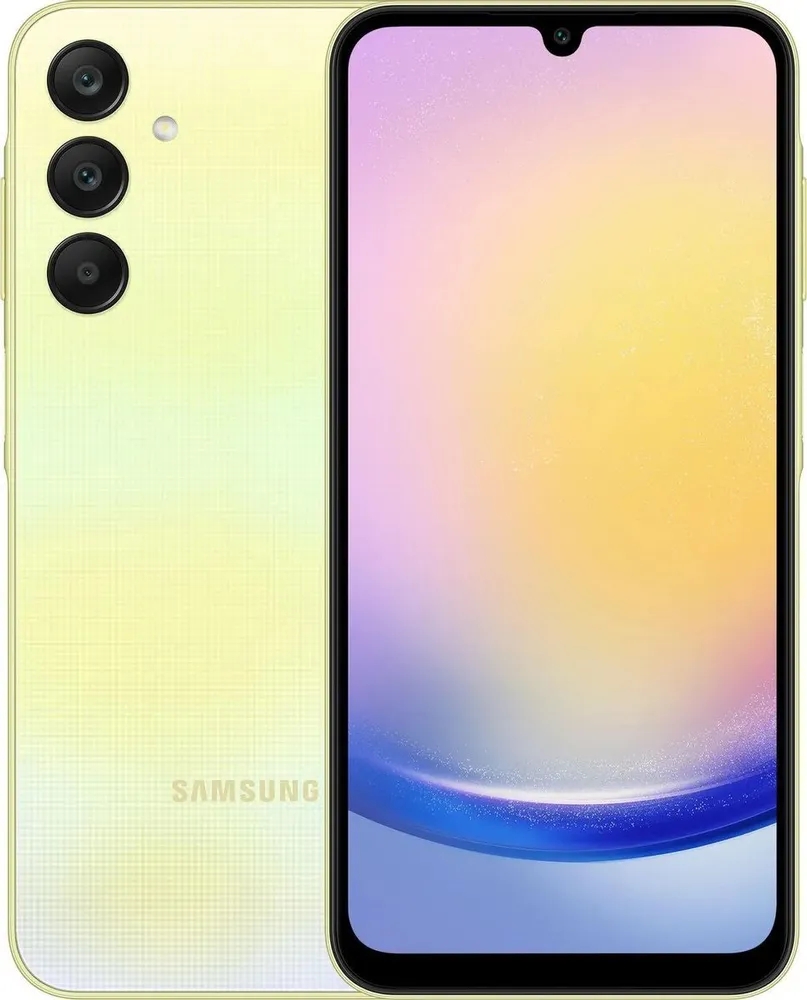 Смартфон Samsung GALAXY A25 6/128GB желтый (SM-A256EZYDSKZ)