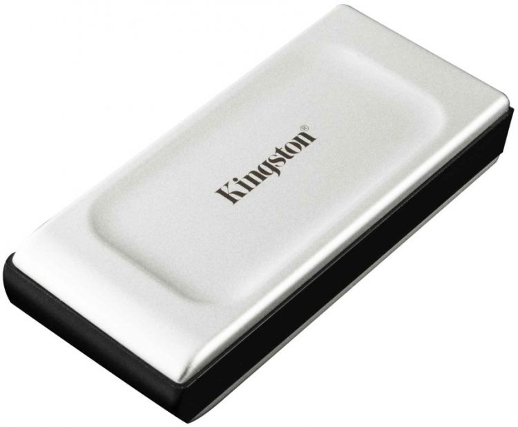 SSD жесткий диск KINGSTON USB3.2 2TB EXT. SXS2000/2000G, серый 