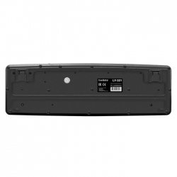 EX263905RUS Клавиатура ExeGate LY-331, (USB, шнур 1,5м, черная, 104кл, Enter большой), Color box, RTL {20} (103023)