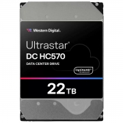 3.5" 22TB WD Ultrastar DC HC570 (WUH722222ALE6L4) SATA 6Gb/s, 7200rpm, 512MB, 4k/512e, Helium, Bulk