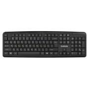 EX263905RUS Клавиатура ExeGate LY-331, <USB, шнур 1,5м, черная, 104кл, Enter большой>, Color box, RTL {20} (103023)