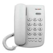 Проводной телефон TEXET TX-241 светло-серый 126901