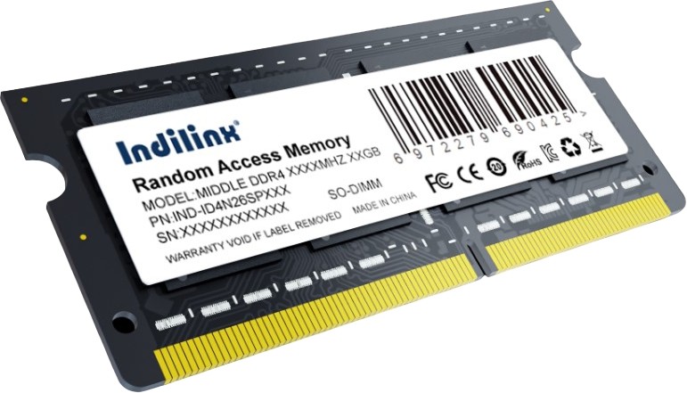 Модуль памяти INDILINX SODIMM DIMM 8GB DDR4-3200 (IND-ID4N32SP08X)