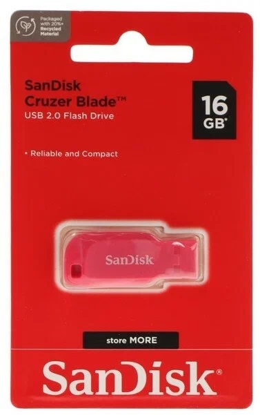 Флэш-накопитель SANDISK USB2 16GB SDCZ50C-016G-B35PE