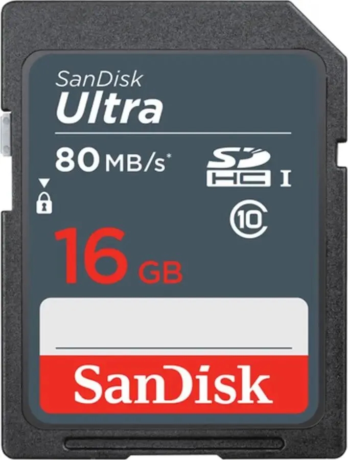 Карта памяти SANDISK 16GB SDSDUNS-016G-GN3IN