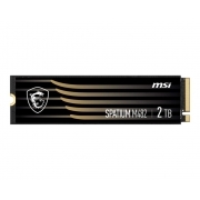SSD MSI SPATIUM M482 2Тб 3D NAND Скорость записи 6400 Мб/сек. Скорость чтения 7600 Мб/сек. M.2 TBW 1200 Тб S78-440Q730-P83