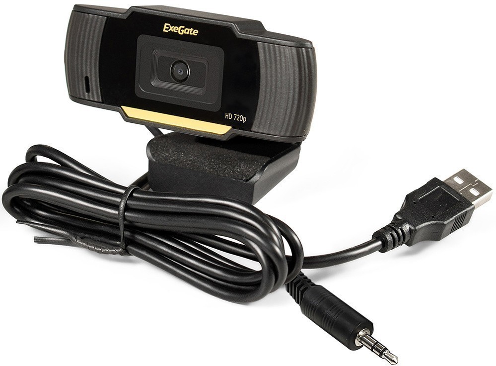 Веб-камера Exegate GoldenEye C270 HD (EX286181RUS), черный