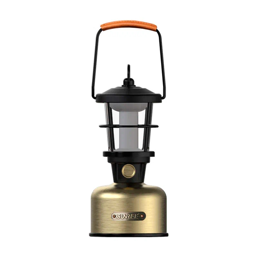 Ретро - светильник Sunree Phantom  Multifunctional Retro Lamp 600 лм, 1300...2700K, 10400мАч, , до 237(!) ч, функция Power Bank, регулировка яркости, IPX5 (Phantom бронзовый