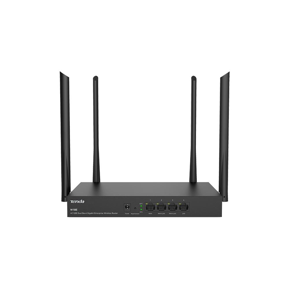 Wi-Fi маршрутизатор 1350MBPS 2.4/5GHZ W18E TENDA