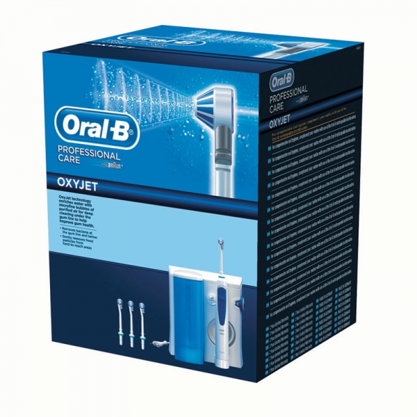 Ирригатор Oral-B Professional Care OxyJet MD20, белый/синий (81317988)