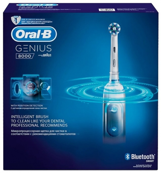 Электрическая зубная щетка Oral-B Genius 8000 (4210201159629)