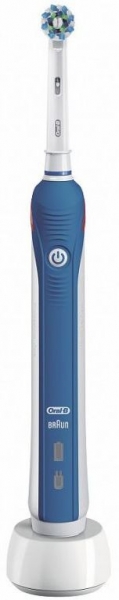 Электрическая зубная щетка Oral-B Professional Clean 2000 белый/голубой