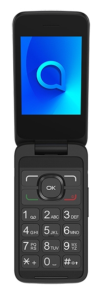 Мобильный телефон Alcatel 3025X серый раскладной 2.8