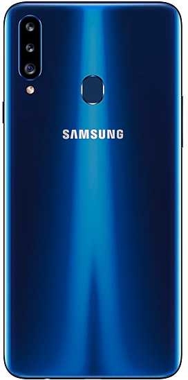 Смартфон Samsung SM-A207F Galaxy A20s 32Gb синий моноблок 3G 4G 6.5