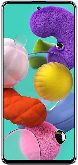 Смартфон Samsung SM-A515F Galaxy A51 64Gb черный моноблок 3G 4G 6.5