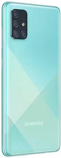 Смартфон Samsung SM-A715F Galaxy A71 128Gb синий моноблок 3G 4G 6.7
